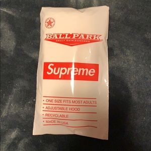 Supreme ball park poncho